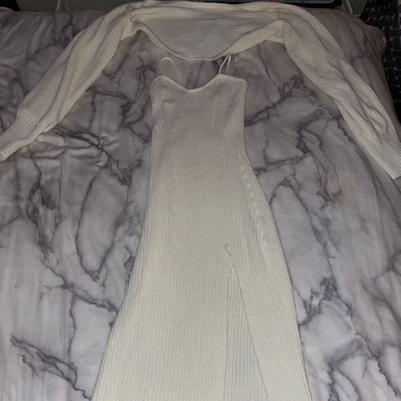 Barely Worn Dress & Shrug Set - Picture 1 of 3